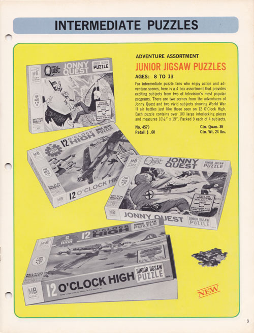 Milton Bradley Jigsaw Puzzles 1965 p. 9